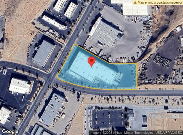  1251 E Commerce Dr, Saint George, UT Parcel Map