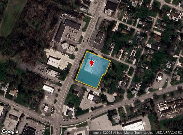 1420 N Monroe St, Monroe, MI Parcel Map