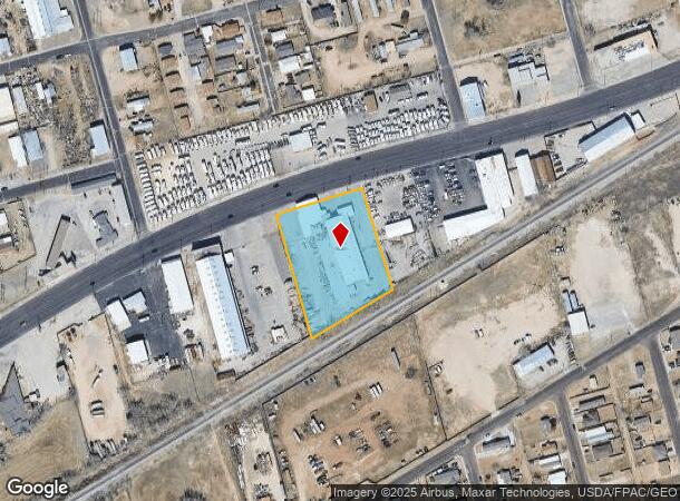 1510 E 2Nd St, Odessa, TX Parcel Map
