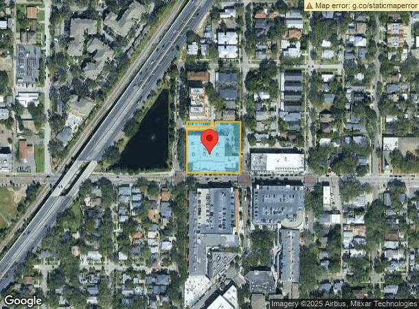  1601 W Swann Ave, Tampa, FL Parcel Map