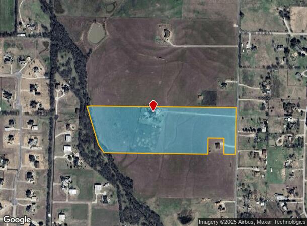 9025 Chisum Rd, Sanger, TX Parcel Map