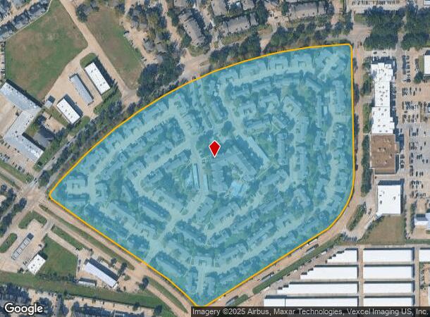  11245 West Rd, Houston, TX Parcel Map