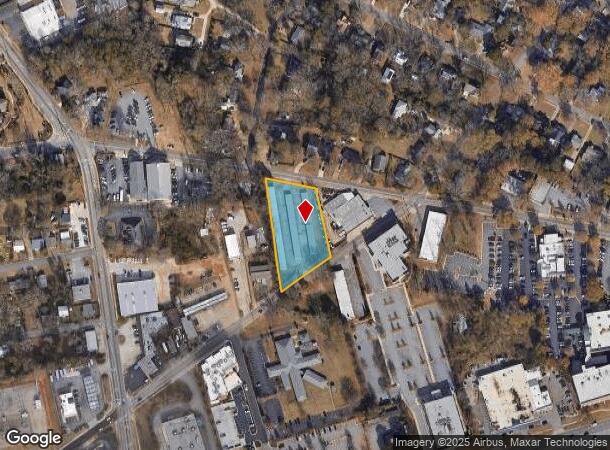  1865 Old West Broad St, Athens, GA Parcel Map