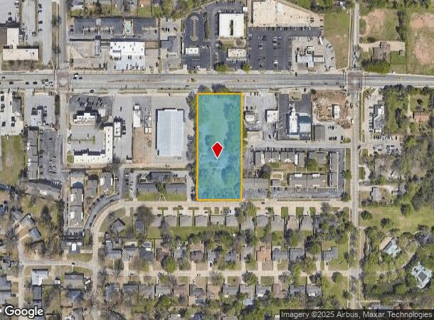  1300 W Lindsey St, Norman, OK Parcel Map