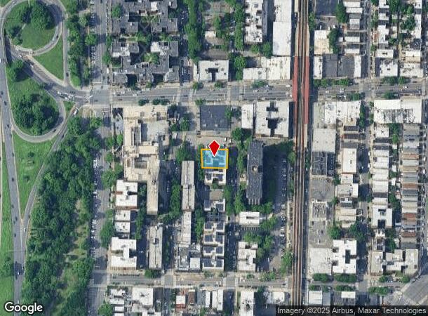 2545 Olinville Ave, Bronx, NY Parcel Map