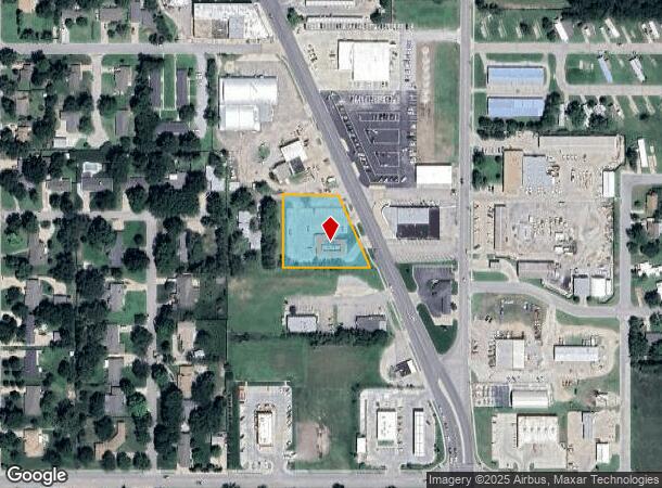1205 Washington Rd, Newton, KS Parcel Map