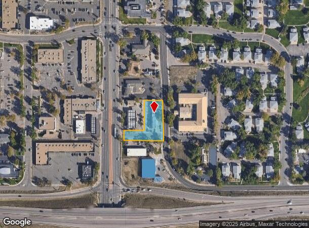  3443 S Vance St, Lakewood, CO Parcel Map