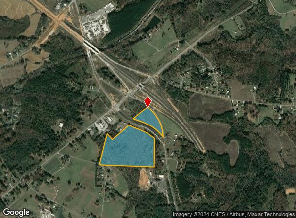  N Post Rd, Shelby, NC Parcel Map