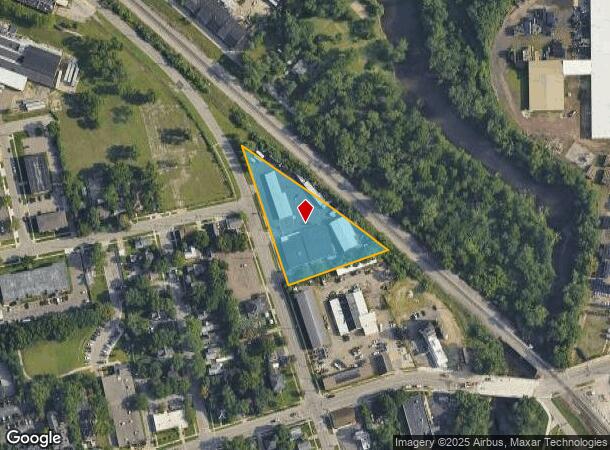 626 N Huron St, Ypsilanti, MI Parcel Map