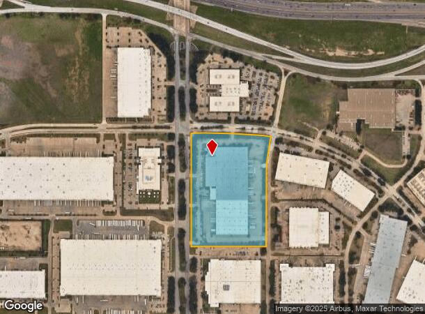 4700 Amon Carter Blvd, Fort Worth, TX Parcel Map