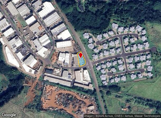 1895 Haleukana St, Lihue, HI Parcel Map