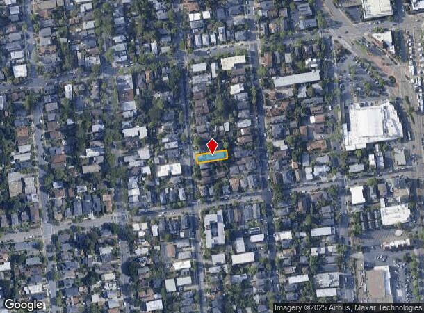  1435 Bonita Ave, Berkeley, CA Parcel Map