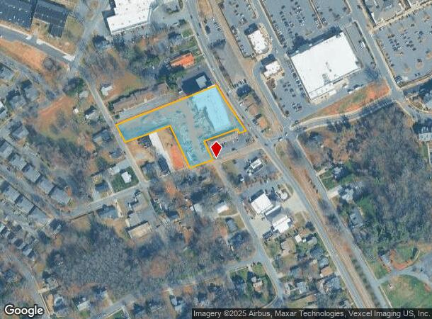 21501 Hickory St, Cornelius, NC Parcel Map