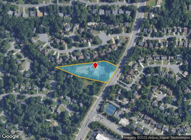 11130 Jones Bridge Rd, Alpharetta, GA Parcel Map