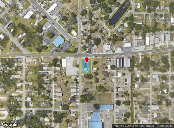 102 E Bridgers Ave, Auburndale, FL Parcel Map