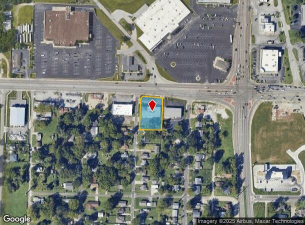  1724 W Kearney St, Springfield, MO Parcel Map