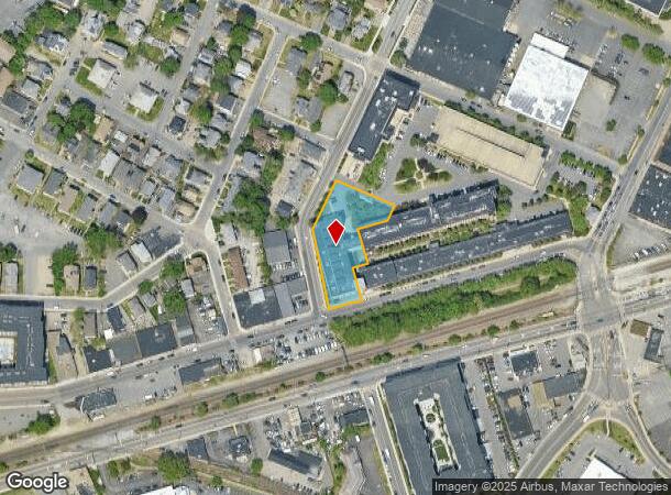  1 Grant St, Framingham, MA Parcel Map