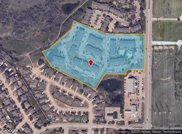  8201 Boat Club Rd, Fort Worth, TX Parcel Map