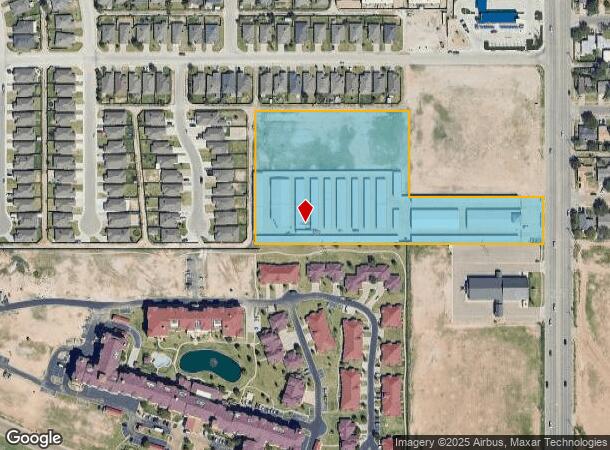  3802 Milwaukee Ave, Lubbock, TX Parcel Map