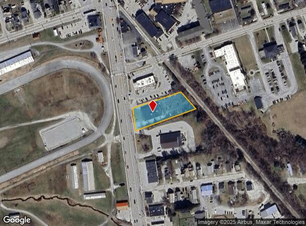  190 S Main St, Rutland, VT Parcel Map