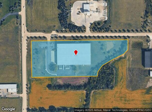 5460 N Ann Arbor Rd, Dundee, MI Parcel Map