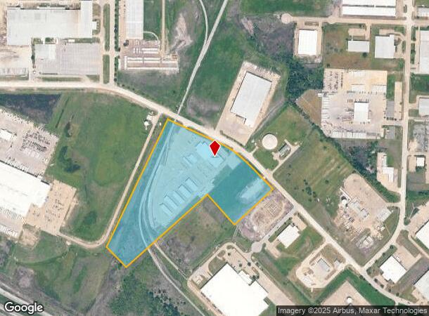  501 Apache Trl, Terrell, TX Parcel Map
