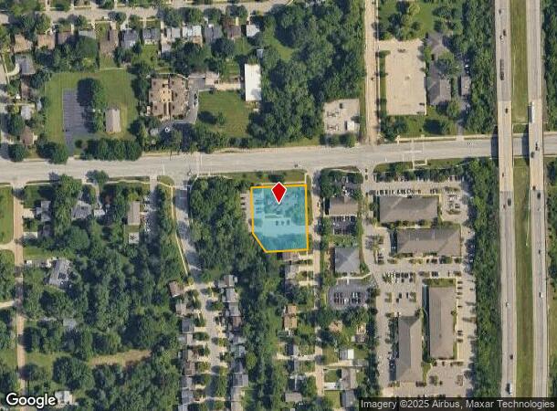  3690 Packard St, Ann Arbor, MI Parcel Map