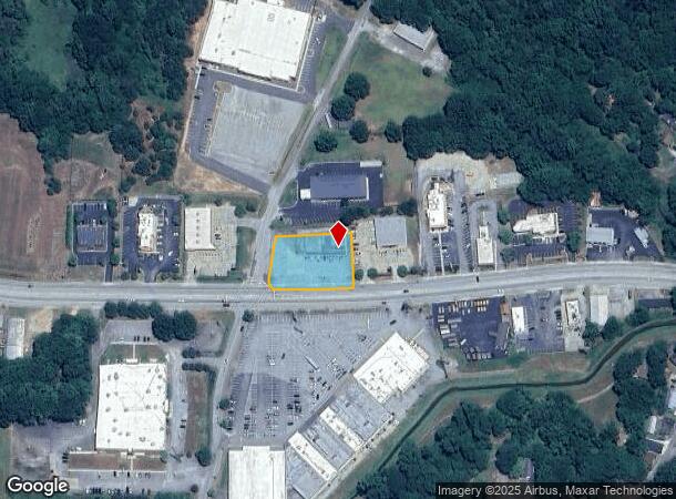  220 Hillcrest Dr, Laurens, SC Parcel Map