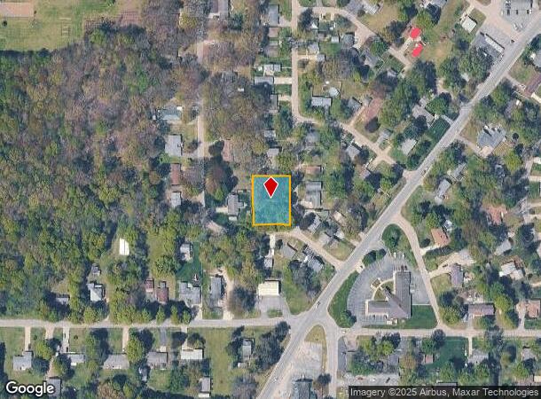  Woodward Ave, Coloma, MI Parcel Map