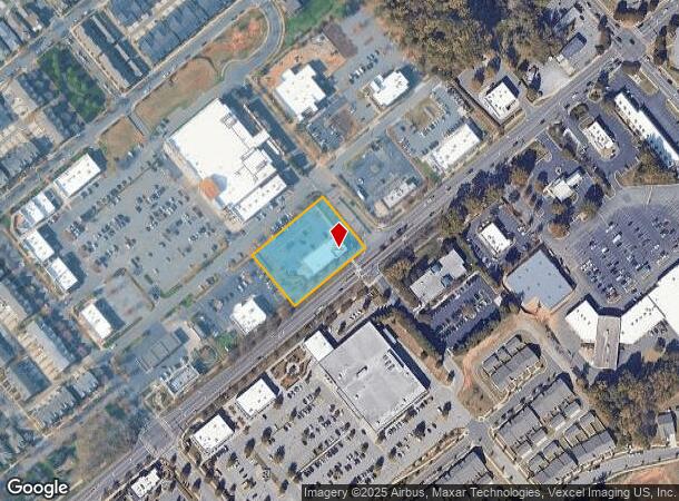 7028 Brighton Park Dr, Mint Hill, NC Parcel Map