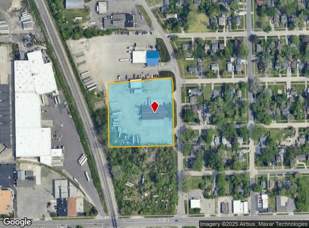  2055 Branch Rd, Flint, MI Parcel Map
