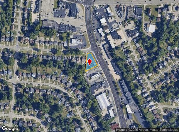  6595 Glenway Ave, Cincinnati, OH Parcel Map