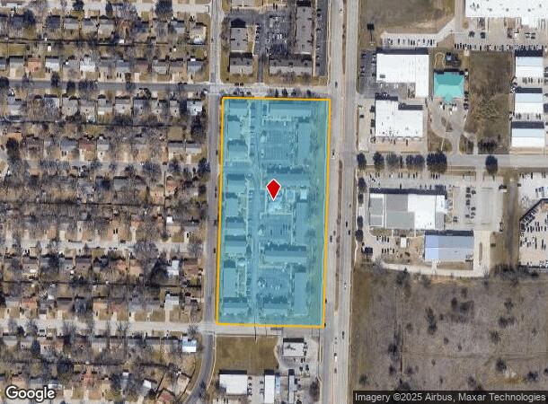  307 N Loop 288, Denton, TX Parcel Map