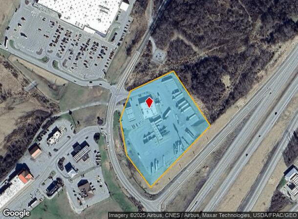 Pilot Travel Ctr, Sutton, WV Parcel Map