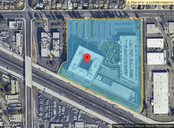  10550 Talbert Ave, Fountain Valley, CA Parcel Map