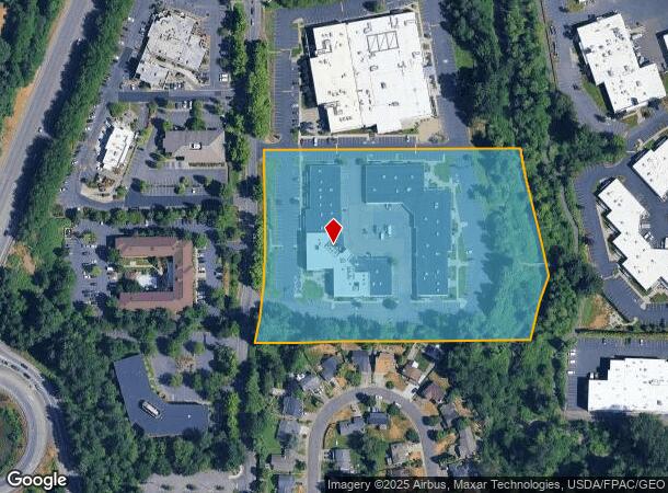 22121 17Th Ave Se, Bothell, WA Parcel Map