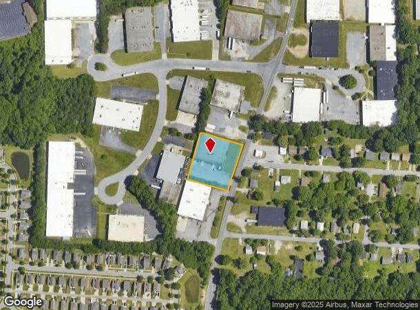  905 Baker Rd, High Point, NC Parcel Map