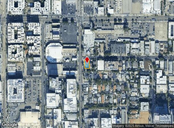 6060 Carlton Way, Los Angeles, CA Parcel Map