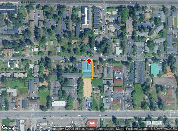 17524 Se Pine St, Portland, OR Parcel Map