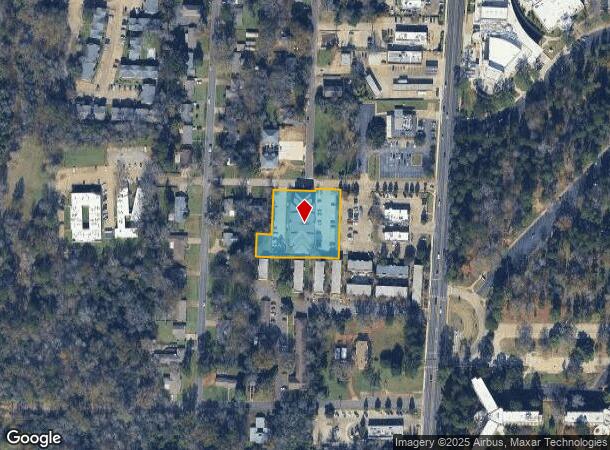  201 Ellington St, Nacogdoches, TX Parcel Map