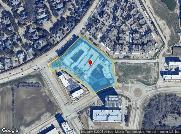 6688 John Hickman Pky, Frisco, TX Parcel Map