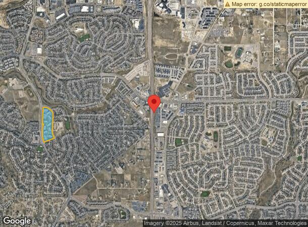  6180 Whetstone Dr, Colorado Springs, CO Parcel Map