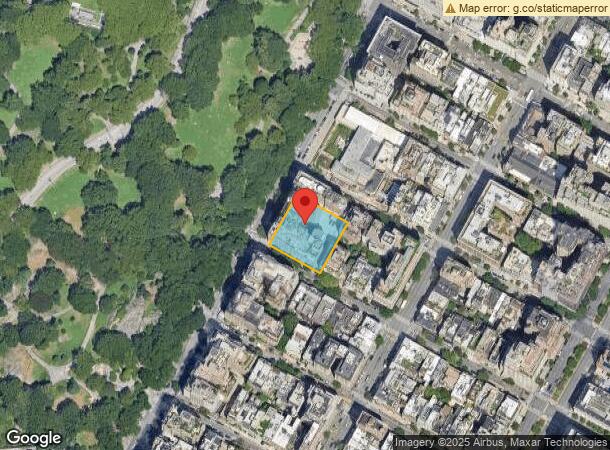  880 5Th Ave, New York, NY Parcel Map