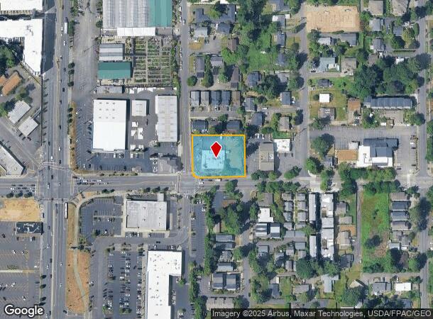 1206 N 185Th St, Shoreline, WA Parcel Map