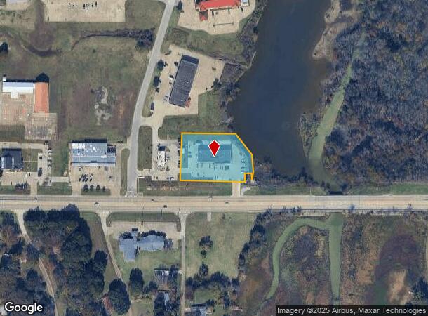  1610 W Main St, Gun Barrel City, TX Parcel Map