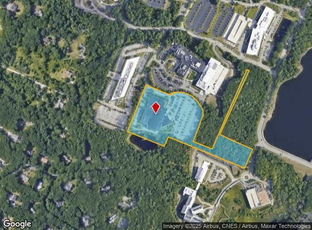  840 Winter St, Waltham, MA Parcel Map