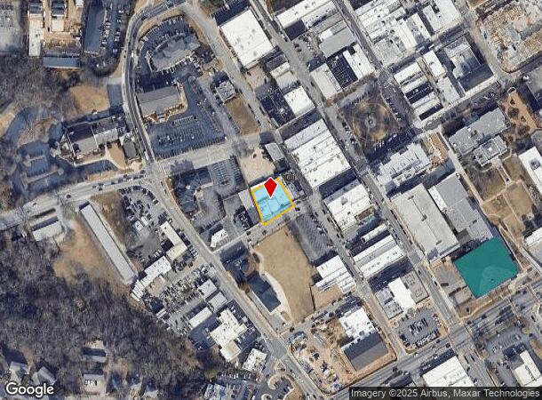 308 Spring St Sw, Gainesville, GA Parcel Map