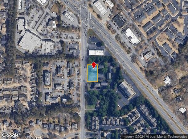  10929 Crabapple Rd, Roswell, GA Parcel Map