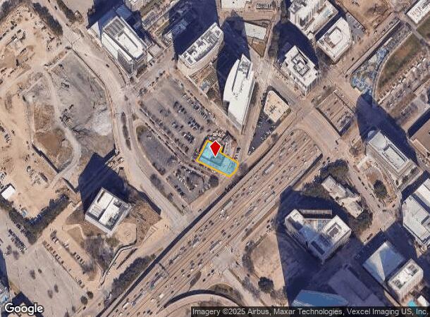 1601 Mckinney Ave, Dallas, TX Parcel Map