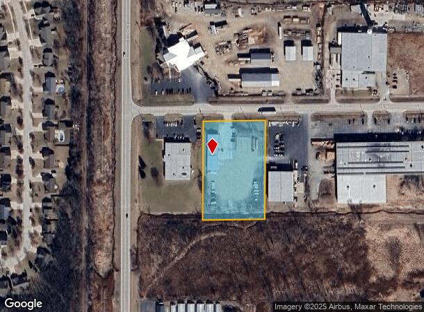  2389 Pamperin Rd, Green Bay, WI Parcel Map